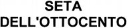 Міжнародна реєстрація торговельної марки № 1116919: SETA DELL'OTTOCENTO