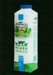Міжнародна реєстрація торговельної марки № 1145087: PIATNICA mleko wiejskie