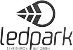 Міжнародна реєстрація торговельної марки № 1149971: ledpark SAVE ENERGY. BUY GREEN.