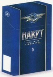 Міжнародна реєстрація торговельної марки № 1151083: HARPY RICH TASTE CIGARETTES 8