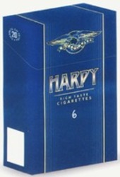 Міжнародна реєстрація торговельної марки № 1151084: HARPY RICH TASTE CIGARETTES 6