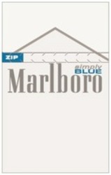 Міжнародна реєстрація торговельної марки № 1157027: ZIP Marlboro simply BLUE
