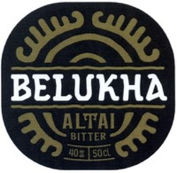 Міжнародна реєстрація торговельної марки № 1162329: BELUKHA ALTAI BITTER