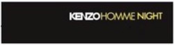 Міжнародна реєстрація торговельної марки № 1182755: KENZO HOMME NIGHT