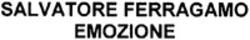 Міжнародна реєстрація торговельної марки № 1183064: SALVATORE FERRAGAMO EMOZIONE