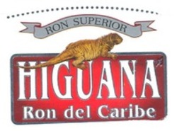 Міжнародна реєстрація торговельної марки № 1185350: HIGUANA Ron del Caribe RON SUPERIOR