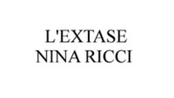 Міжнародна реєстрація торговельної марки № 1190252: L'EXTASE NINA RICCI