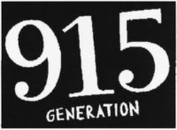 Міжнародна реєстрація торговельної марки № 1195299: 915 GENERATION