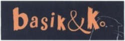 Міжнародна реєстрація торговельної марки № 1195872: basik & Ko