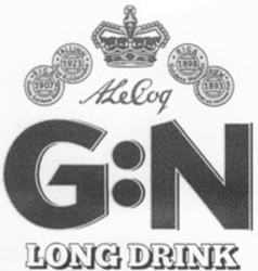 Міжнародна реєстрація торговельної марки № 1198914: ALeCoq G:N LONG DRINK