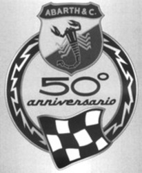 Міжнародна реєстрація торговельної марки № 1203145: ABARTH & C. 50° anniversario