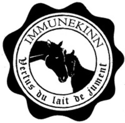 Міжнародна реєстрація торговельної марки № 1206470: IMMUNEKINN Vertus du lait de jument