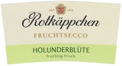 Міжнародна реєстрація торговельної марки № 1224501: Rotkäppchen FRUCHTSECCO HOLUNDERBLÜTE fruchtig-frich