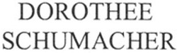 Міжнародна реєстрація торговельної марки № 1239550: DOROTHEE SCHUMACHER