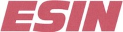 Міжнародна реєстрація торговельної марки № 1243243: ESIN