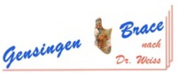 Міжнародна реєстрація торговельної марки № 1250439: Gensingen Brace nach Dr. Weiss