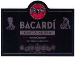 Міжнародна реєстрація торговельної марки № 1256160: BACARDI CARTA NEGRA