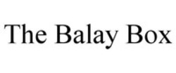 Міжнародна реєстрація торговельної марки № 1259005: The Balay Box