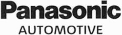 Міжнародна реєстрація торговельної марки № 1299381: Panasonic AUTOMOTIVE