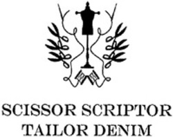 Міжнародна реєстрація торговельної марки № 1308256: SCISSOR SCRIPTOR TAILOR DENIM