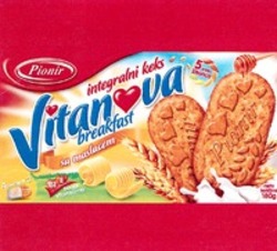 Міжнародна реєстрація торговельної марки № 1310326: Pionir Vitanova breakfast sa maslacem