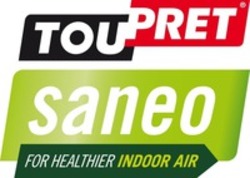 Міжнародна реєстрація торговельної марки № 1311028: TOUPRET saneo FOR HEALTHIER INDOOR AIR
