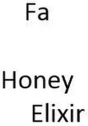 Міжнародна реєстрація торговельної марки № 1314553: Fa Honey Elixir