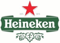 Міжнародна реєстрація торговельної марки № 1315023: Heineken EST. 1873