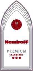 Міжнародна реєстрація торговельної марки № 1323600: Nemiroff PREMIUM CRANBERRY