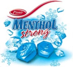 Міжнародна реєстрація торговельної марки № 1324540: Pionir MENTHOL strong