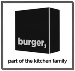 Міжнародна реєстрація торговельної марки № 1325812: burger, part of the kitchen family