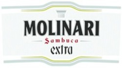 Міжнародна реєстрація торговельної марки № 1336386: MOLINARI Sambuca extra
