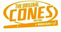 Міжнародна реєстрація торговельної марки № 1341165: THE ORIGINAL CONES Since 1994 BY MOUNTAIN High