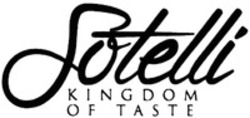 Міжнародна реєстрація торговельної марки № 1342002: Sotelli KINGDOM OF TASTE