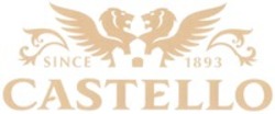 Міжнародна реєстрація торговельної марки № 1344209: CASTELLO SINCE 1893