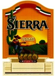 Міжнародна реєстрація торговельної марки № 1369493: SIERRA reposado Imported