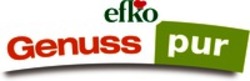 Міжнародна реєстрація торговельної марки № 1371566: efko Genuss pur