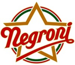 Міжнародна реєстрація торговельної марки № 1378090: Negroni