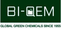 Міжнародна реєстрація торговельної марки № 1398693: BI-QEM GLOBAL GREEN CHEMICALS SINCE 1955
