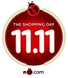 Міжнародна реєстрація торговельної марки № 1403229: n11.com 11.11 the shopping day