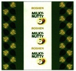 Міжнародна реєстрація торговельної марки № 1406887: ROSHEN MILKY-NUTTY