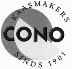 Міжнародна реєстрація торговельної марки № 1427213: CONO KAASMAKERS SINDS 1901