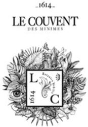Міжнародна реєстрація торговельної марки № 1430056: 1614 LE COUVENT DES MINIMES Botanica Nobilis