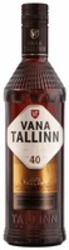 Міжнародна реєстрація торговельної марки № 1446865: VT VANA TALLINN 40