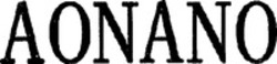 Міжнародна реєстрація торговельної марки № 1447500: AONANO