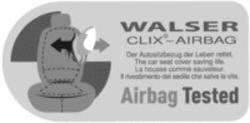 Міжнародна реєстрація торговельної марки № 1451307: WALSER CLIX-AIRBAG Airbag Tested