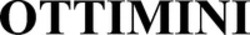 Міжнародна реєстрація торговельної марки № 1459218: OTTIMINI