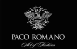 Міжнародна реєстрація торговельної марки № 1474162: PR PACO ROMANO Art of Fashion