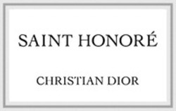 Міжнародна реєстрація торговельної марки № 1491829: SAINT HONORÉ CHRISTIAN DIOR