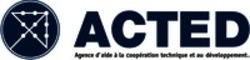 Міжнародна реєстрація торговельної марки № 1492973: ACTED Agence d’aide à la coopération technique et au développement.